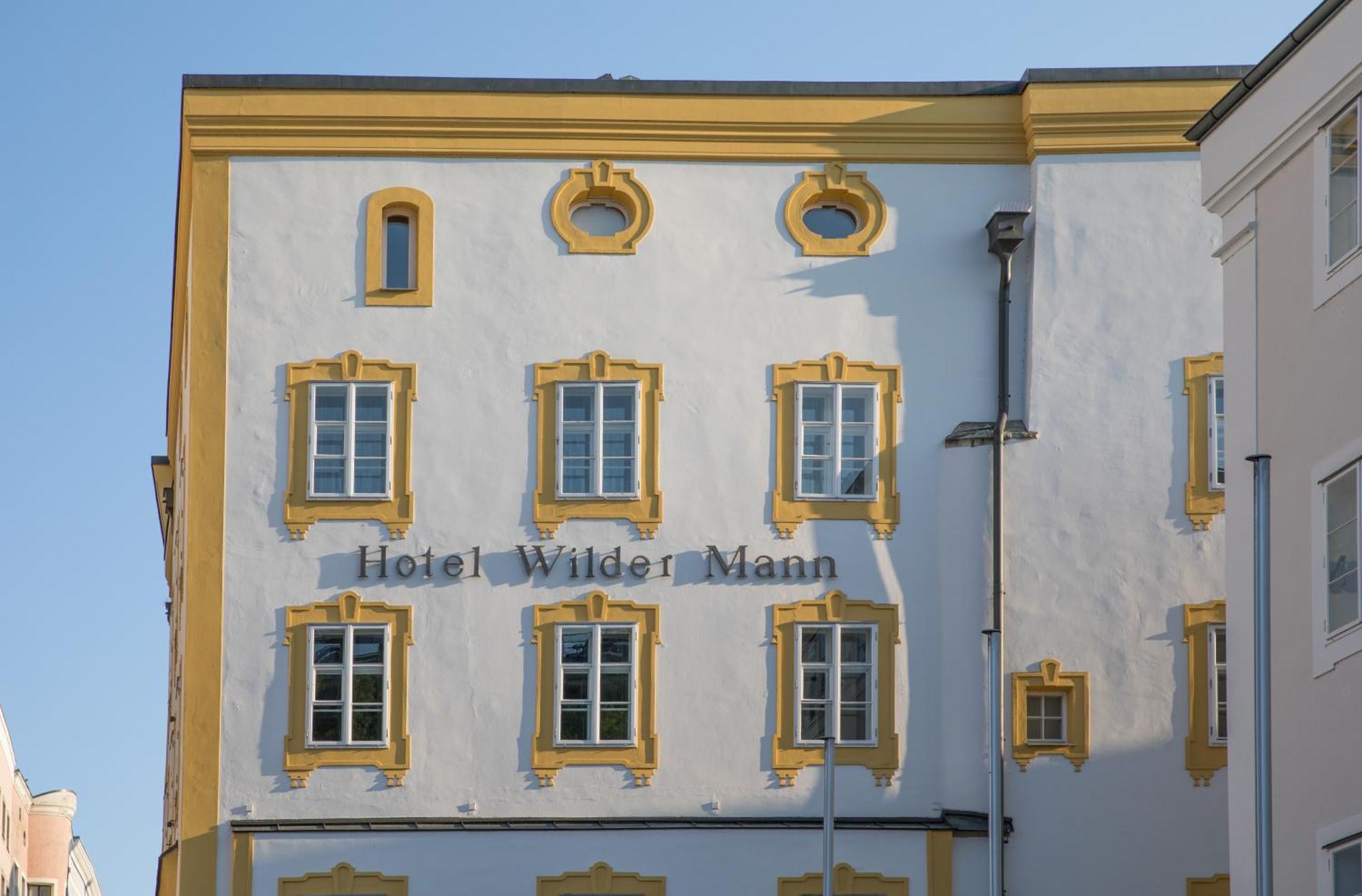Hotel Wilder Mann Pasov Exteriér fotografie